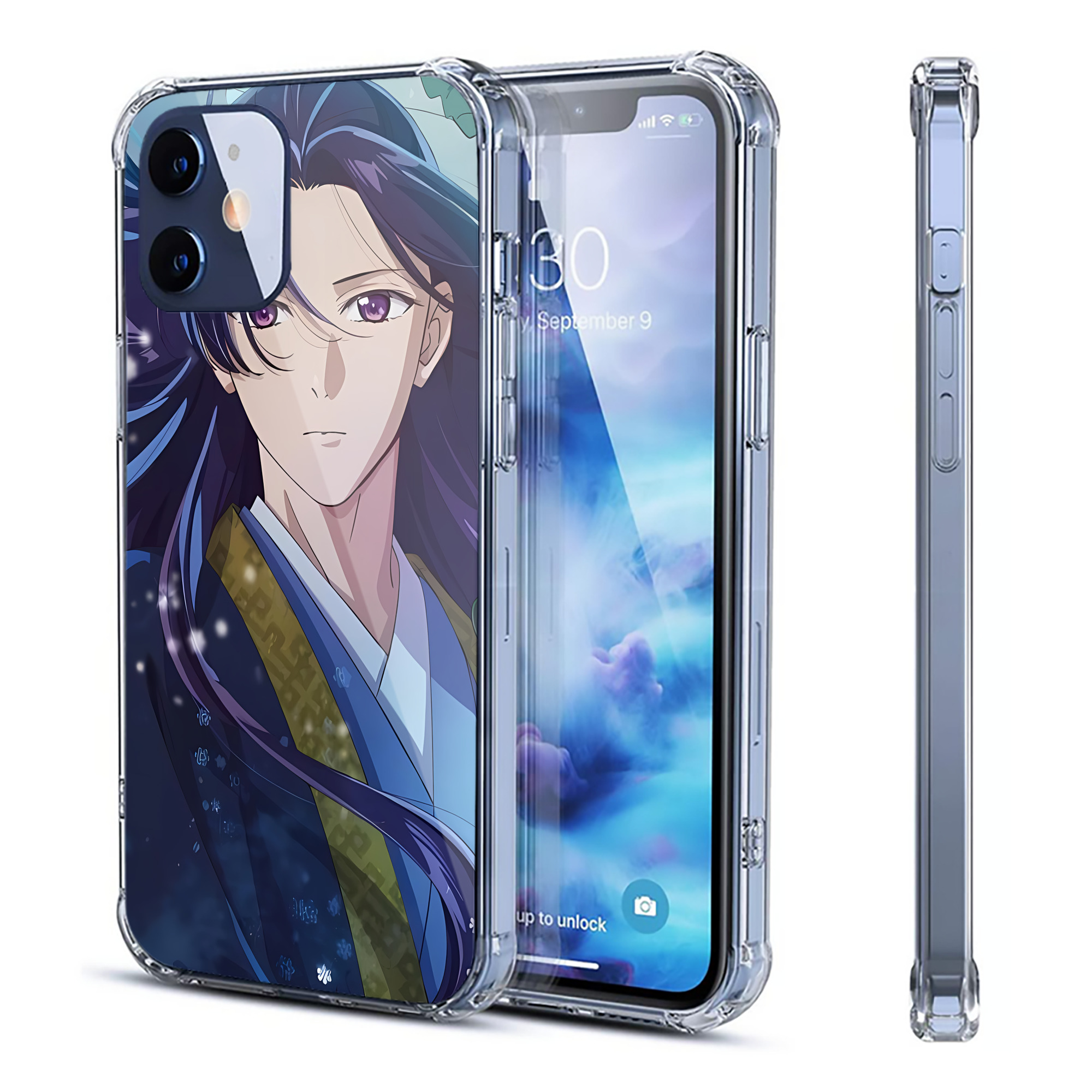 （画像用） 薬屋のひとりごと The Apothecary Diaries 【iPhone 12シリーズ対応】透明スマホケース（クリアソフトケース）